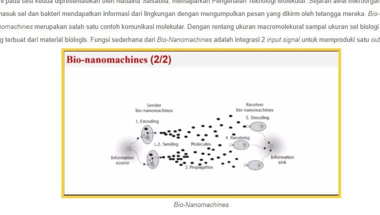 Ada tanda kuning di gambar website